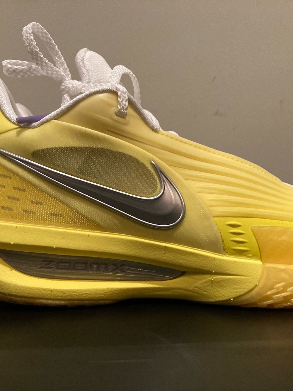 Nike Air Zoom G.T. Cut 3 Turbo Lakers HV9918-500 Size 7.5 NEW $210 Retail